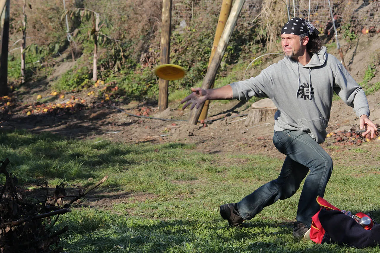 Imagine: disc golf la ferma agroturistică Gut Hügle din Ravensburg