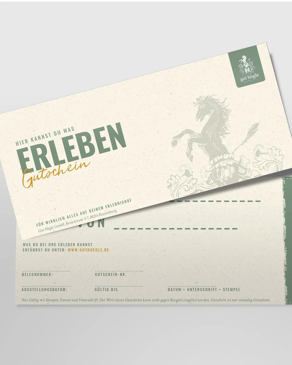 Voucher cadou Gut Hügle