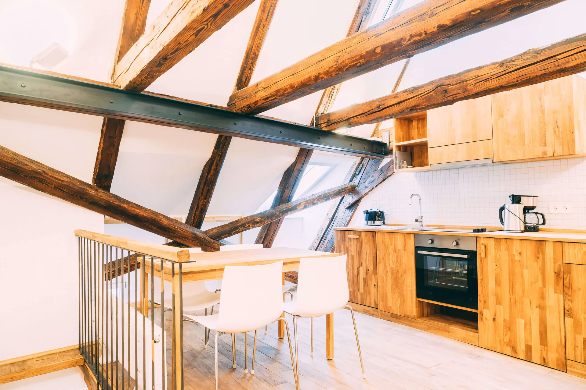 Imagine: Apartament de vacanță în Bad Waldsee: Rooftop Loft
