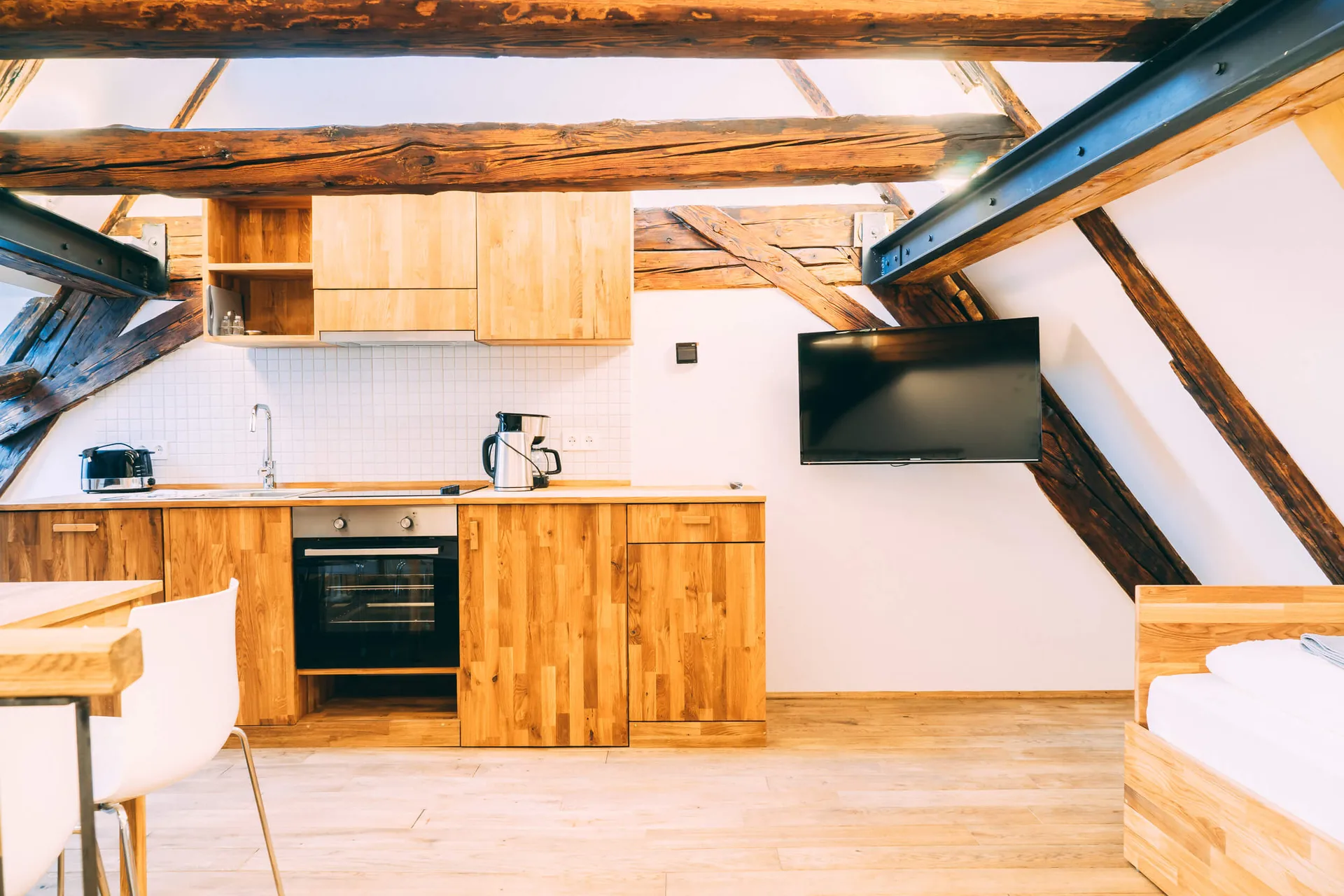 Imagine: Apartament de vacanță în Bad Waldsee: Rooftop Loft