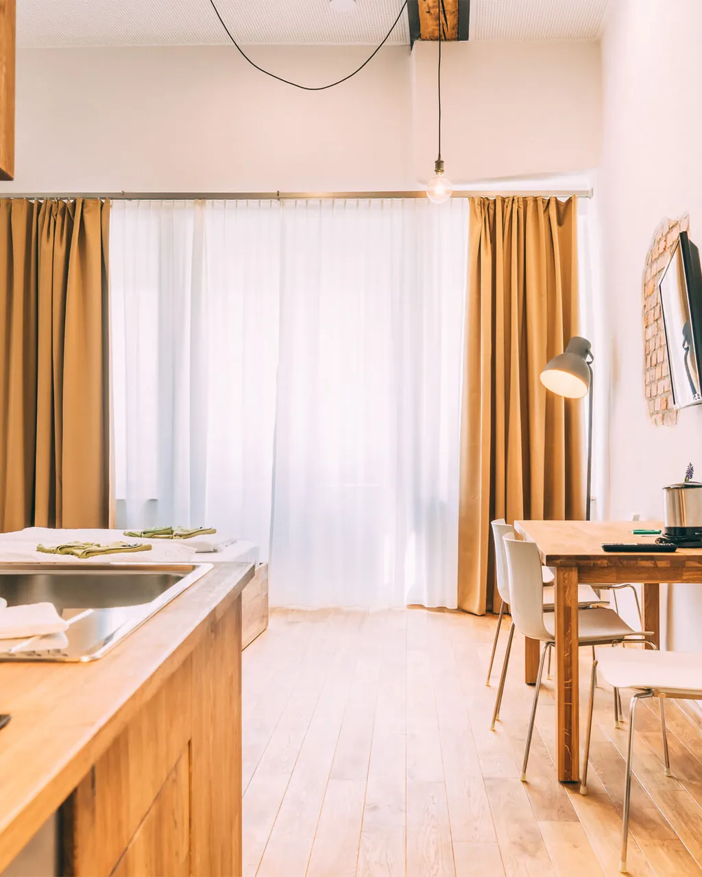 Zona de living a unui apartament de vacanță Gut Hügle